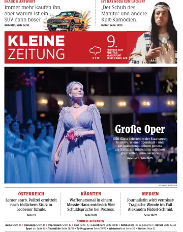 Kleine Zeitung Kaernten - 9 Feb 2024