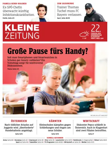 Kleine Zeitung Kaernten - 22 Feb 2024