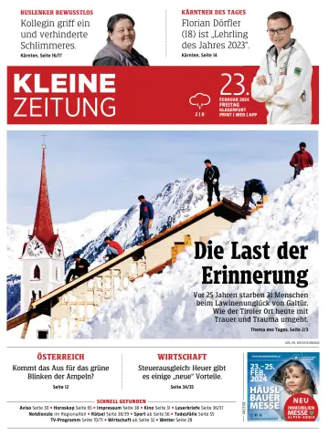 Kleine Zeitung Kaernten - 23 Feb 2024