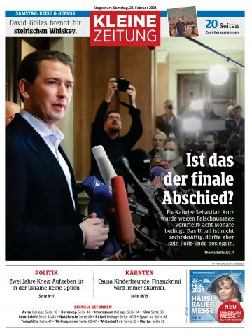 Kleine Zeitung Kaernten - 24 Feb 2024