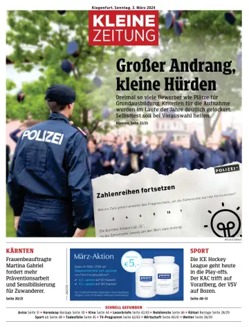 Kleine Zeitung Kaernten - 3 Mar 2024