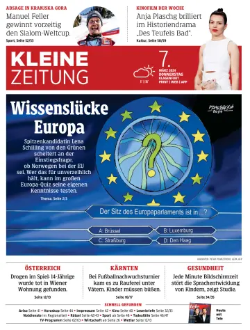 Kleine Zeitung Kaernten - 7 Mar 2024