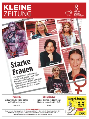 Kleine Zeitung Kaernten - 8 Mar 2024