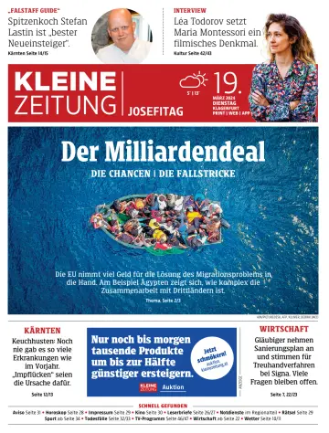 Kleine Zeitung Kaernten - 19 Mar 2024