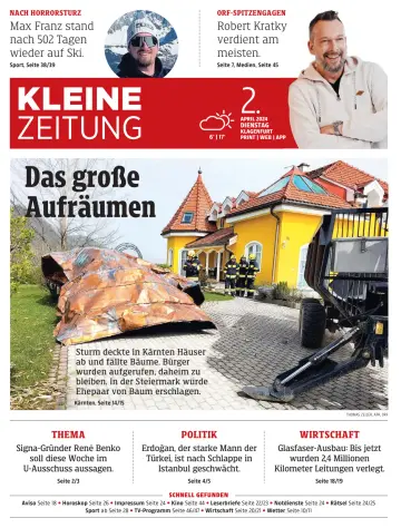 Kleine Zeitung Kaernten - 2 Apr 2024