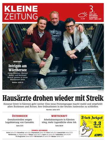 Kleine Zeitung Kaernten - 3 Apr 2024