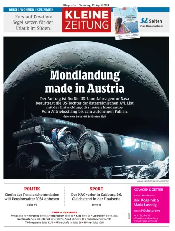 Kleine Zeitung Kärnten - 13 abril 2024