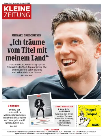 Kleine Zeitung Kärnten - 14 4월 2024