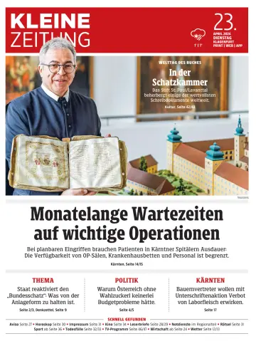 Kleine Zeitung Kärnten - 23 Aib 2024