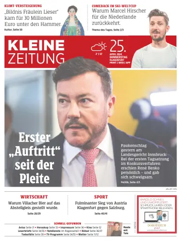 Kleine Zeitung Kärnten - 25 apr 2024
