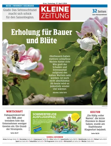 Kleine Zeitung Kärnten - 27 Apr. 2024