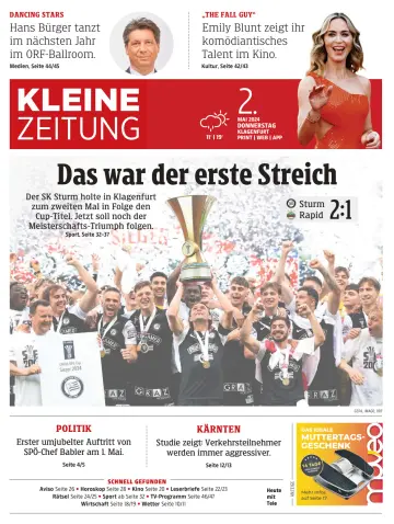 Kleine Zeitung Kärnten - 02 5월 2024