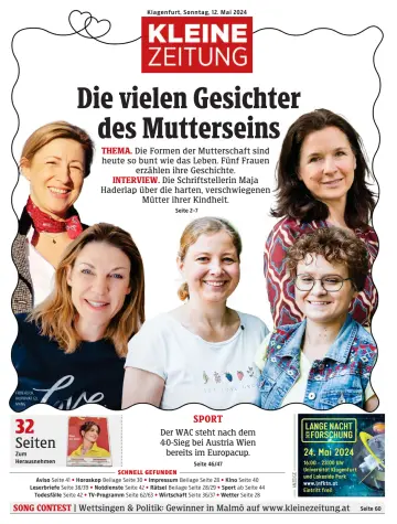 Kleine Zeitung Kaernten - 12 May 2024