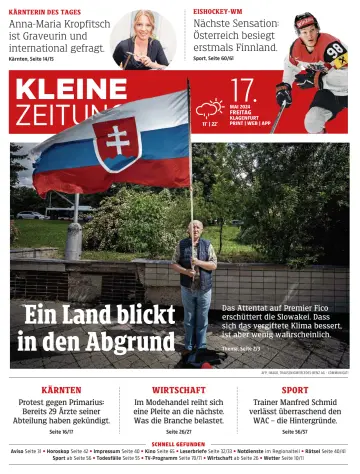 Kleine Zeitung Kärnten - 17 五月 2024