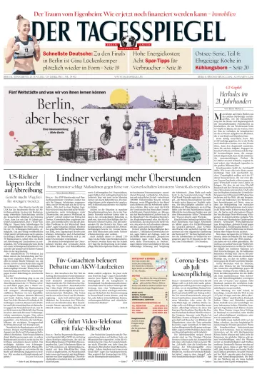 Der Tagesspiegel - 25 6月 2022