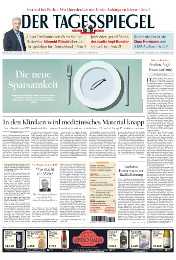 Der Tagesspiegel - 18 julho 2022