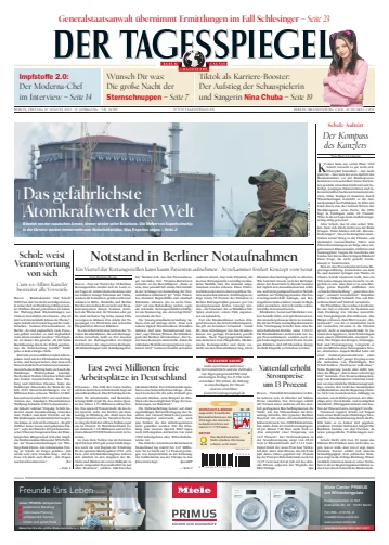 Der Tagesspiegel - 12 八月 2022