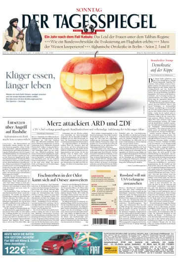 Der Tagesspiegel - 14 agosto 2022