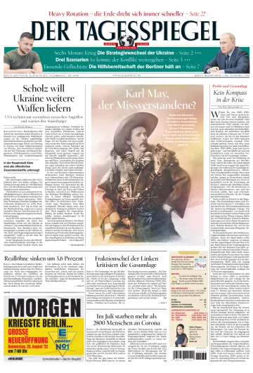 Der Tagesspiegel - 24 agosto 2022