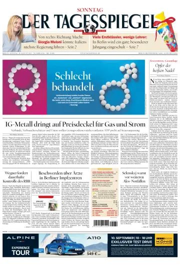 Der Tagesspiegel - 28 八月 2022