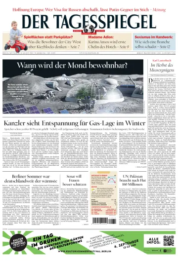 Der Tagesspiegel - 31 agosto 2022