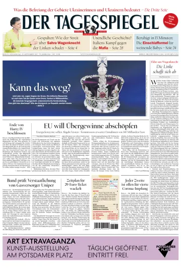 Der Tagesspiegel - 15 Sept. 2022