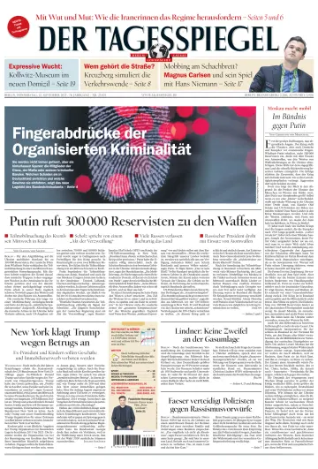 Der Tagesspiegel - 22 9月 2022