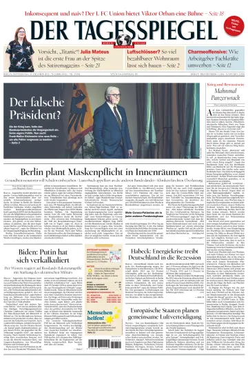Der Tagesspiegel - 13 10月 2022