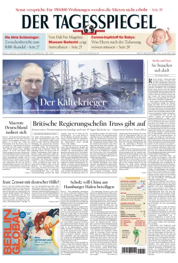 Der Tagesspiegel - 21 十月 2022