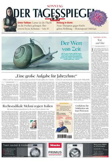 Der Tagesspiegel - 23 10月 2022