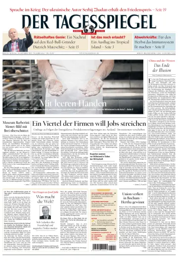 Der Tagesspiegel - 24 Okt. 2022