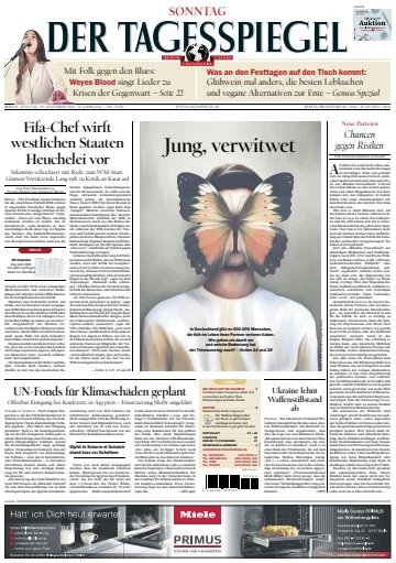 Der Tagesspiegel - 20 十一月 2022