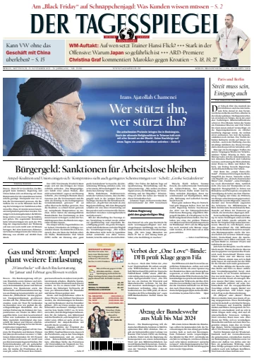 Der Tagesspiegel - 23 ноя. 2022