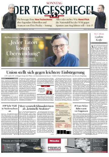 Der Tagesspiegel - 27 ноя. 2022