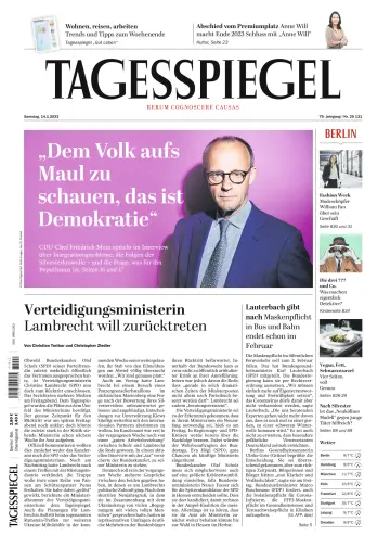 Der Tagesspiegel - 14 一月 2023