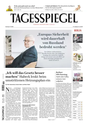 Der Tagesspiegel - 27 maio 2023