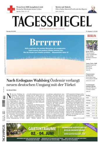 Der Tagesspiegel - 30 maio 2023