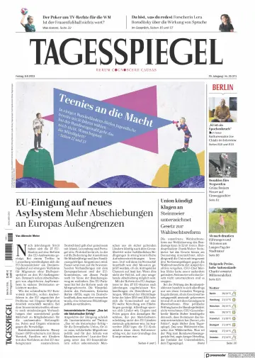 Der Tagesspiegel - 09 июн. 2023