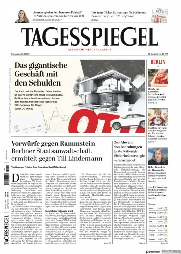 Der Tagesspiegel - 15 junho 2023