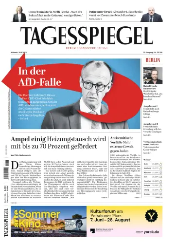 Der Tagesspiegel - 28 junho 2023