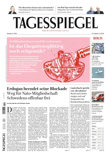 Der Tagesspiegel - 11 июл. 2023