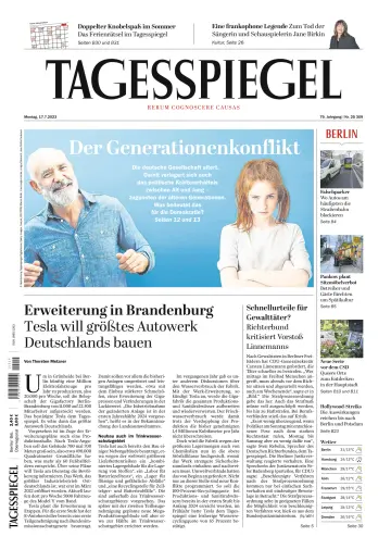 Der Tagesspiegel - 17 июл. 2023
