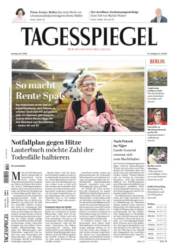 Der Tagesspiegel - 29 七月 2023