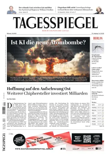 Der Tagesspiegel - 09 八月 2023