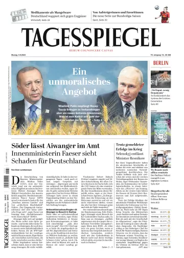 Der Tagesspiegel - 04 9月 2023
