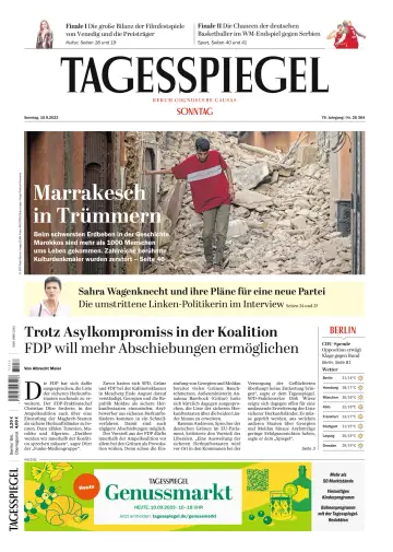Der Tagesspiegel - 10 9月 2023