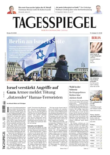 Der Tagesspiegel - 23 out. 2023