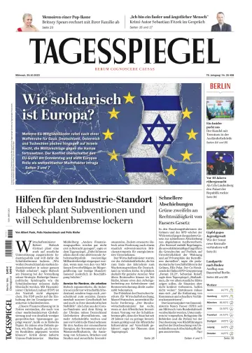 Der Tagesspiegel - 25 out. 2023
