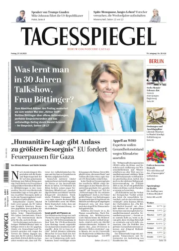 Der Tagesspiegel - 27 out. 2023