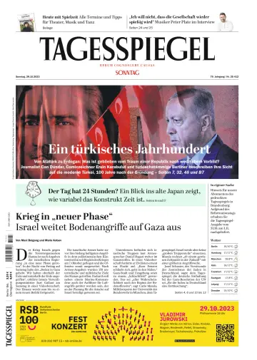 Der Tagesspiegel - 29 十月 2023